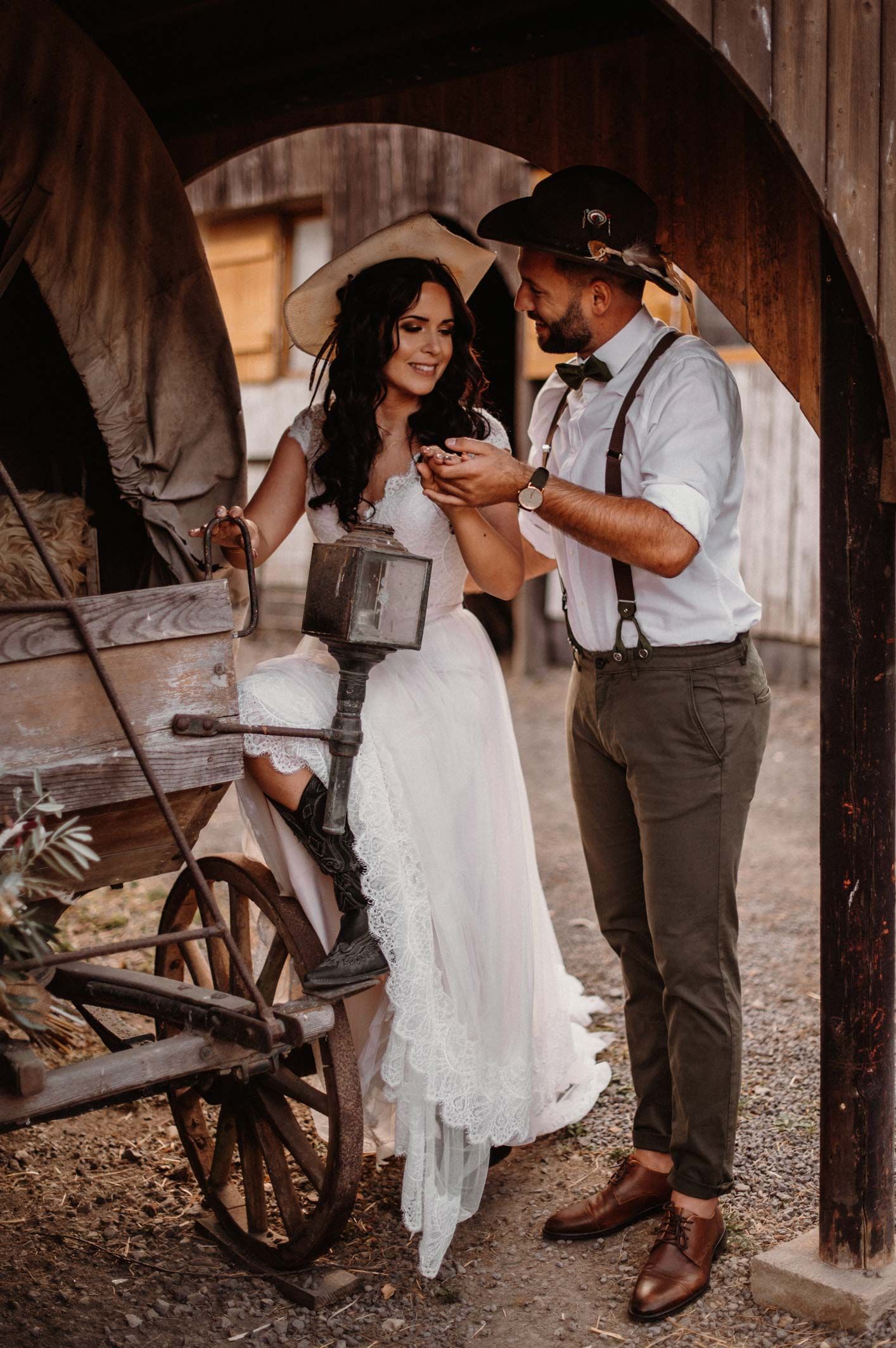 Westernhochzeit