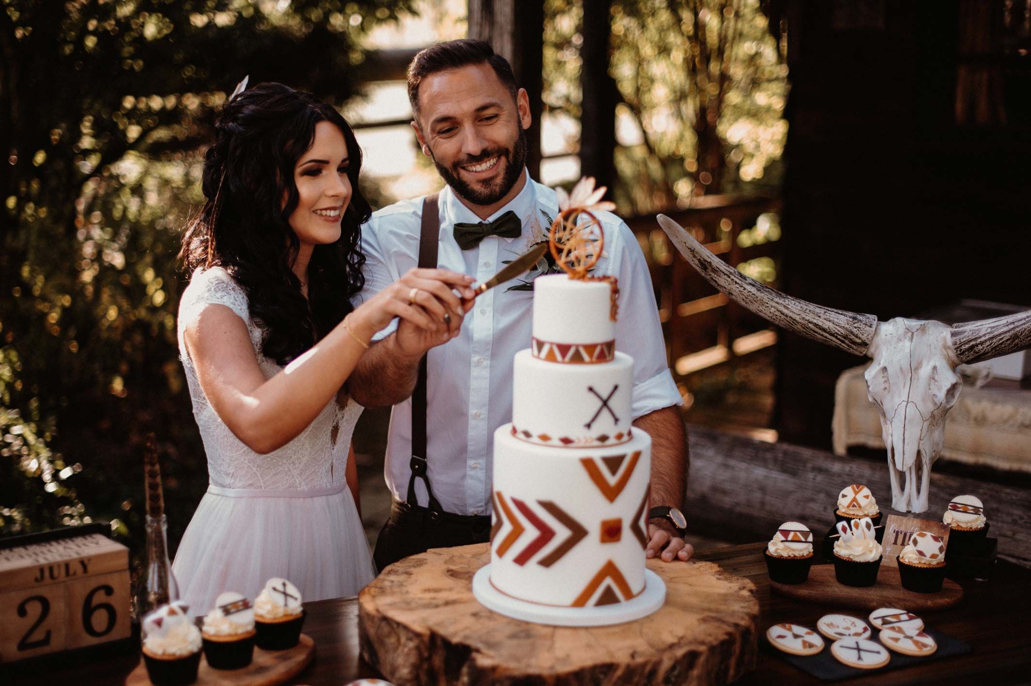 Hochzeitstorte sweet table